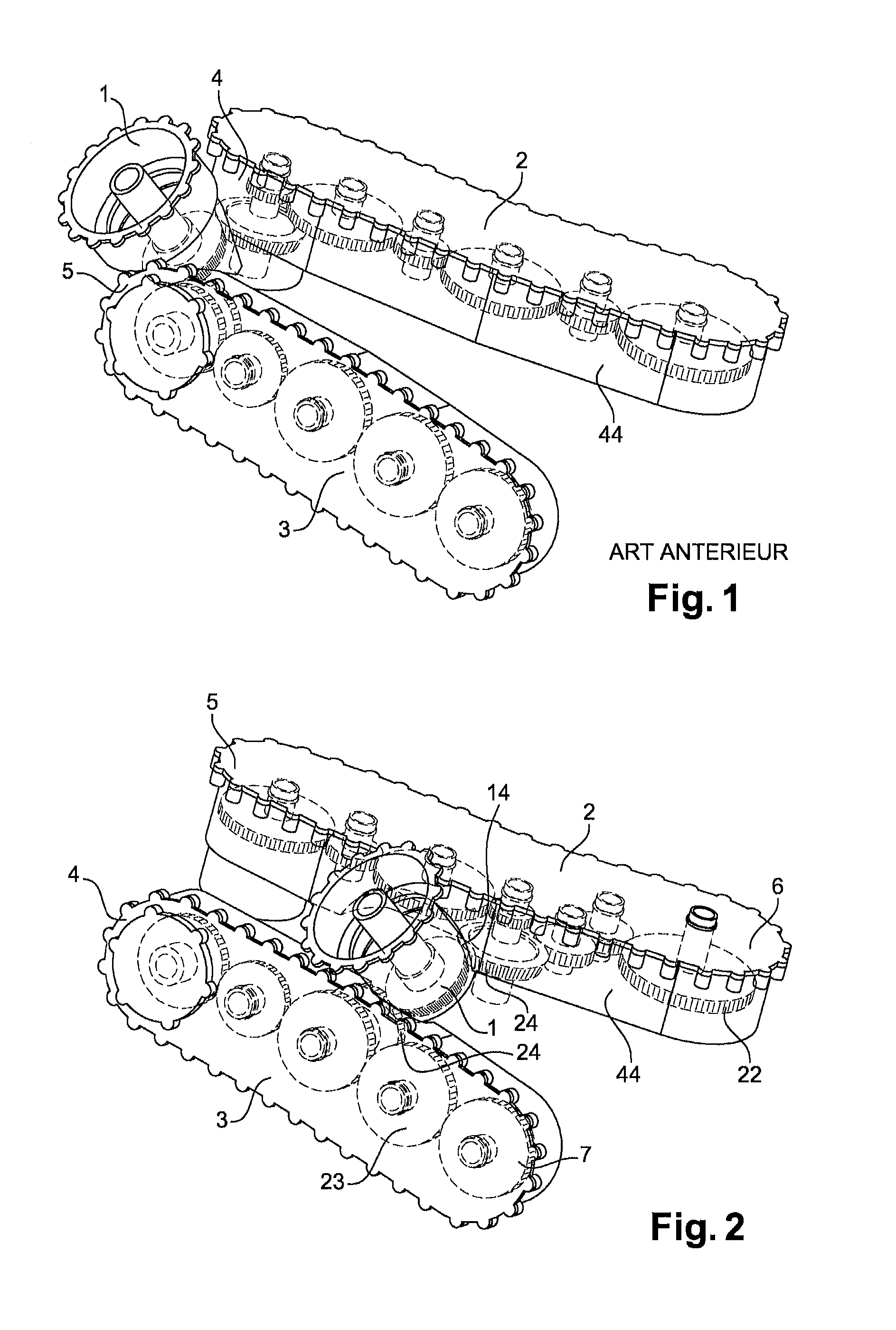 Housing for driving an apparatus for a turbine engine