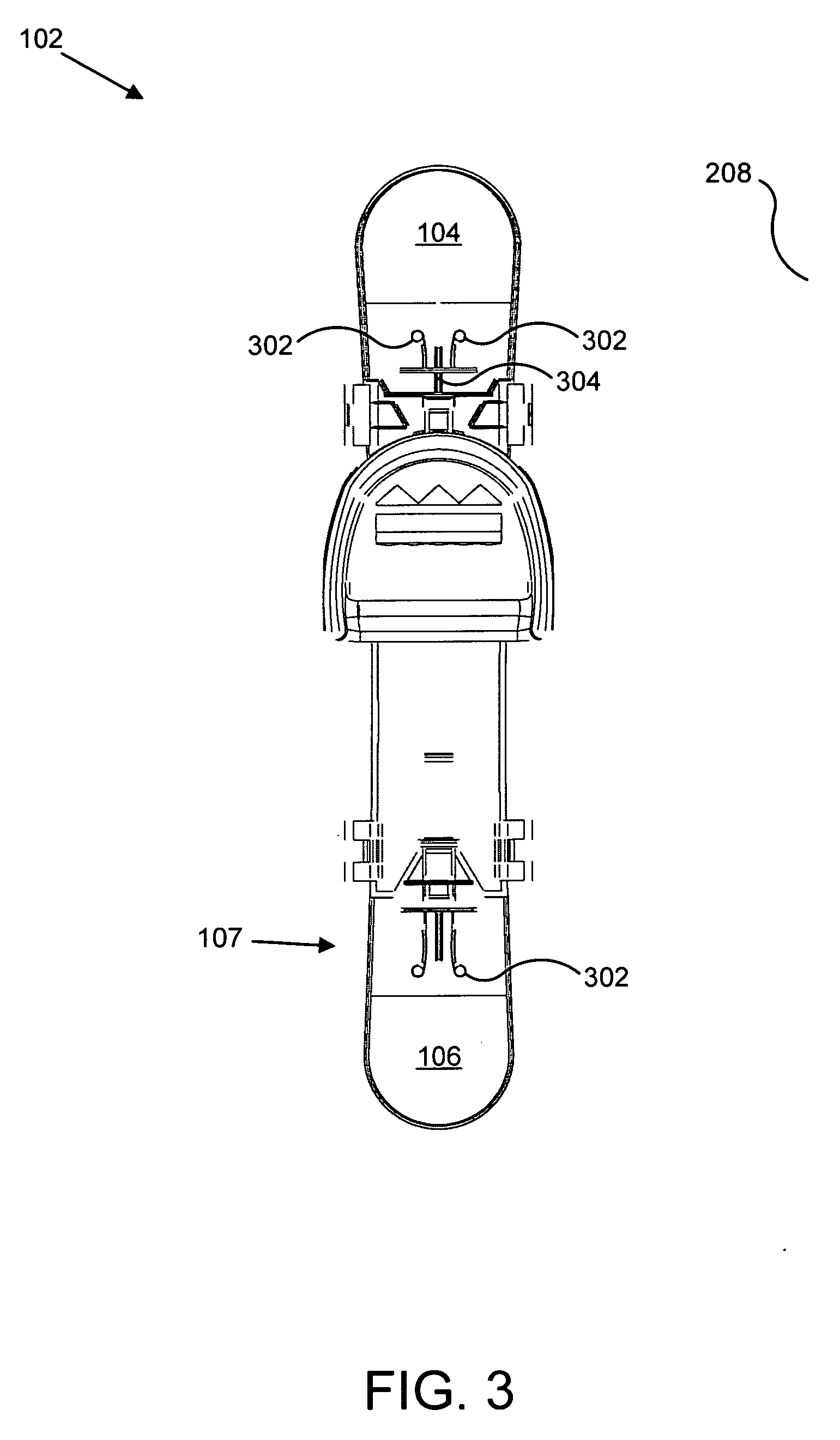 Configurable snowshoe and ski device