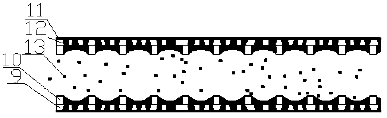 Liquid membrane extraction method by taking hollow fiber composite membrane as liquid membrane carrier