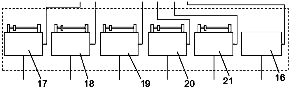 Repeated fracturing indoor test device and operation method thereof