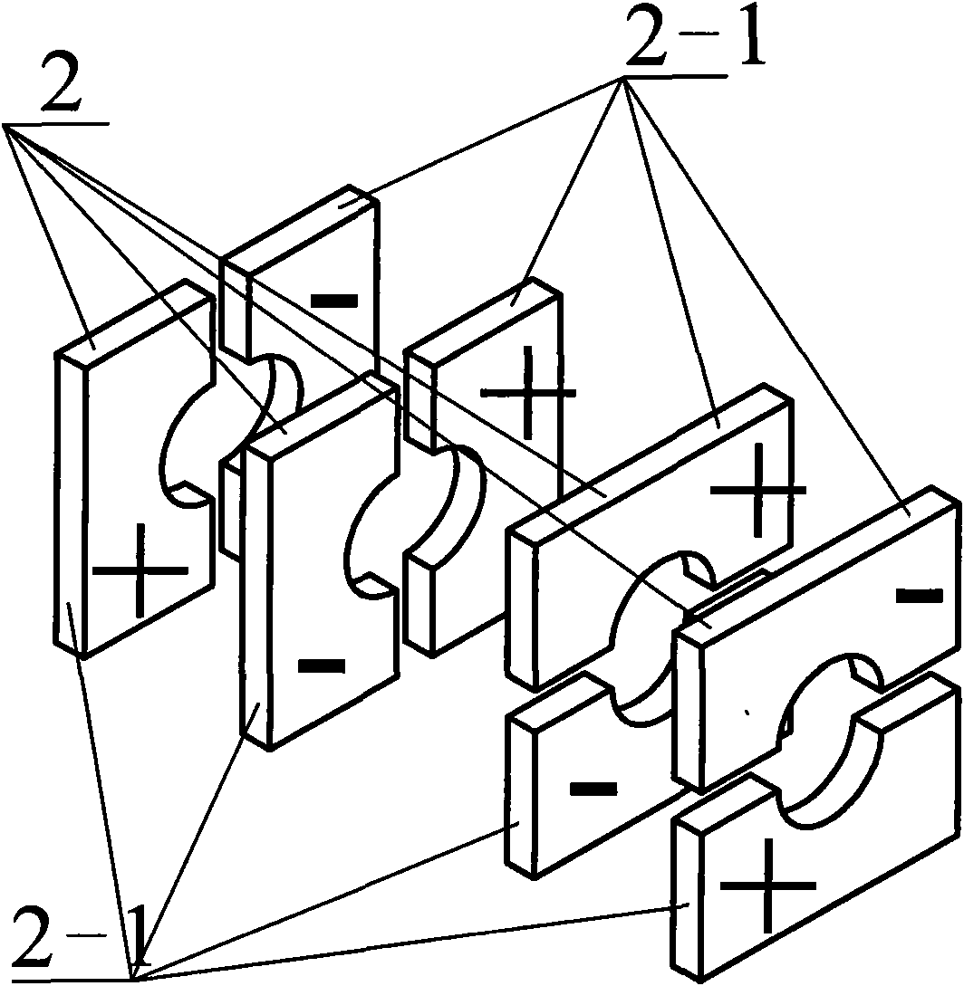 Vibrator of beam type linear ultrasonic motor using bending vibration modes