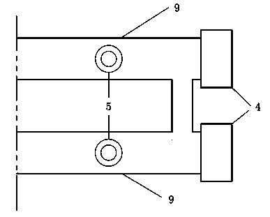 High-temperature and high-pressure flowing device for evaluating corrosion resistance performance of materials