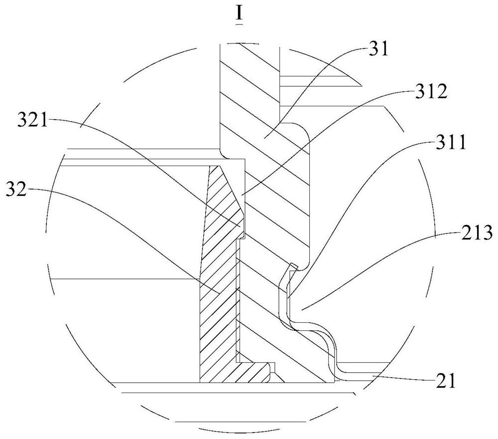 Heating pump assembly and washing device