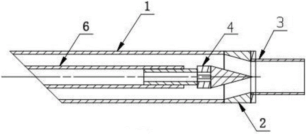 Single-channel combustor for decomposition furnace