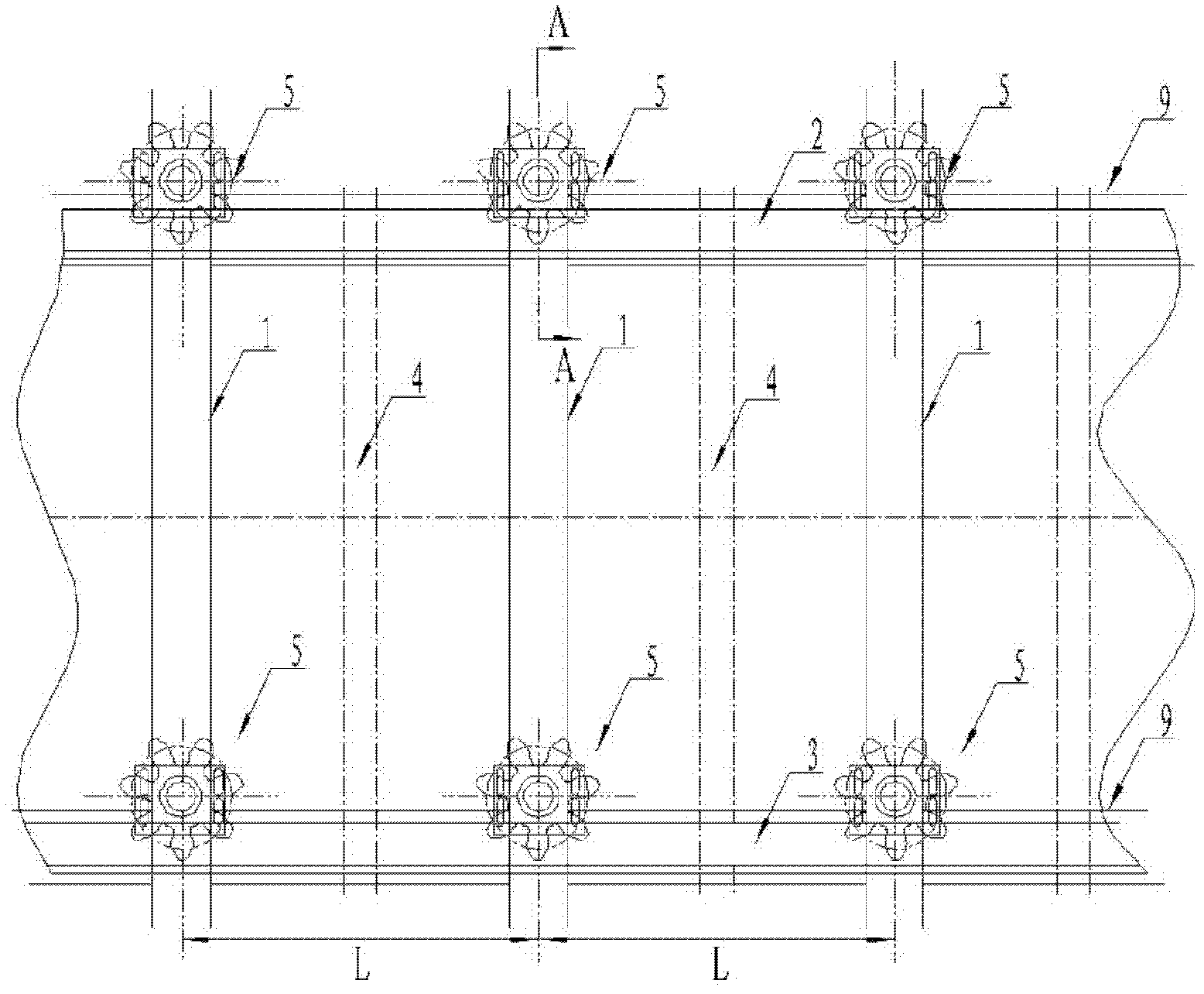 Method for preventing net belt of belt type drying machine from deviating and belt type drying machine