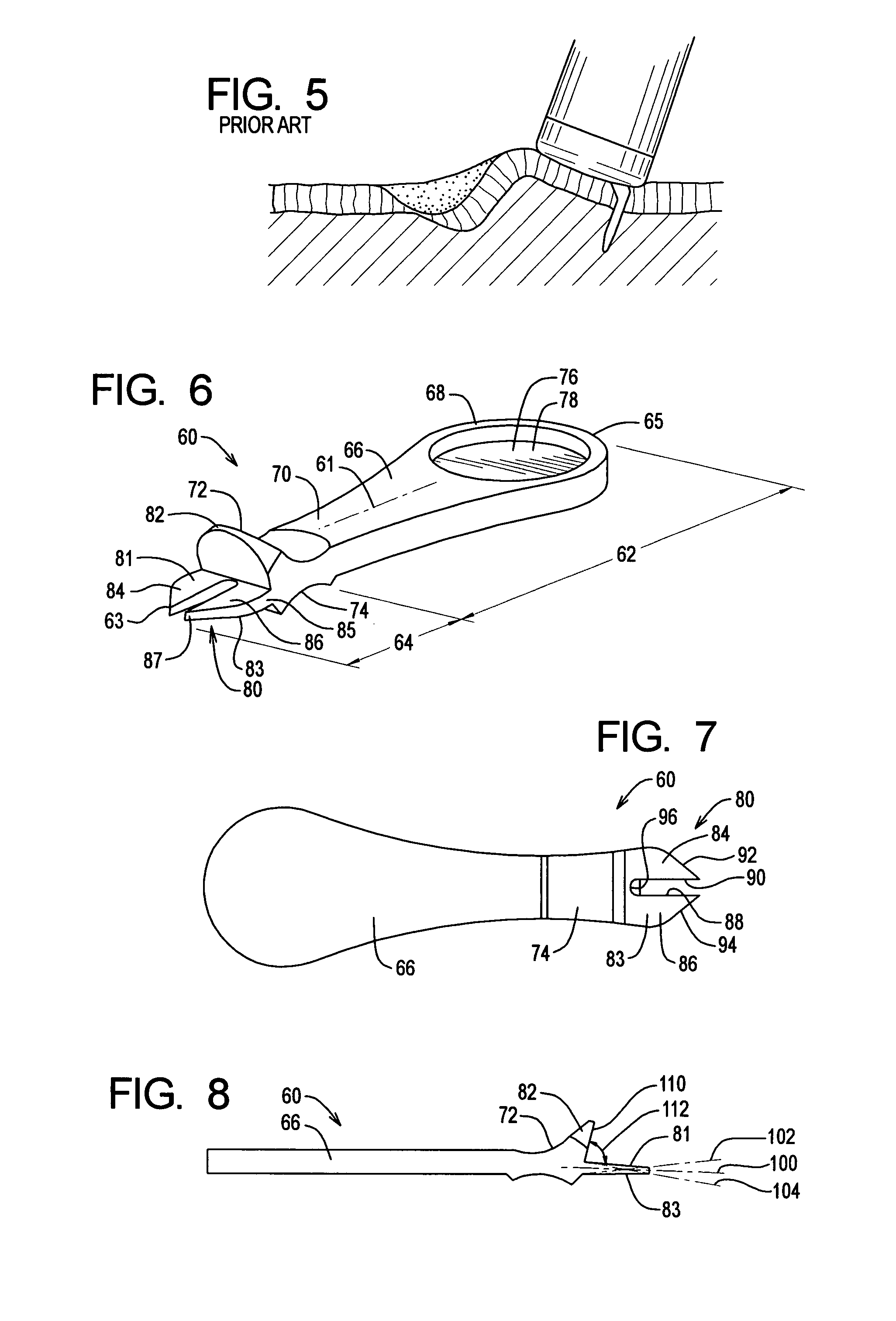 Golf green repair device method and apparatus