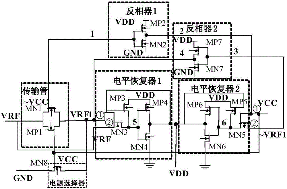 Power source management circuit of double-interface IC card