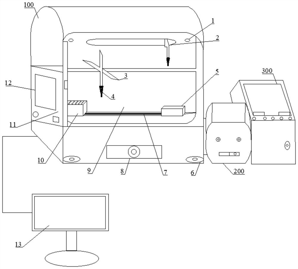 Integrated liquid-based tumor cell intelligent sorting device and control system