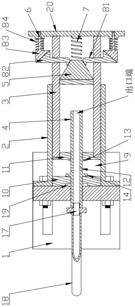 A positioning mechanism for processing large-size logs for agriculture and forestry