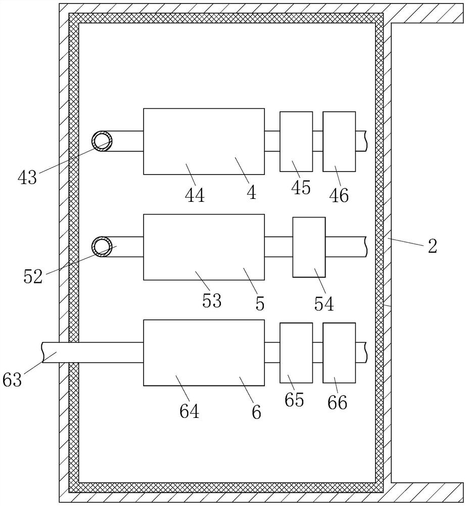 Nitrogen-based atmosphere recycling device and method in gas quenching process