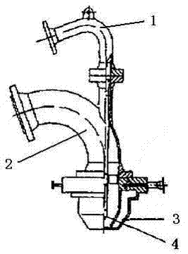 Heavy oil gasifier burner