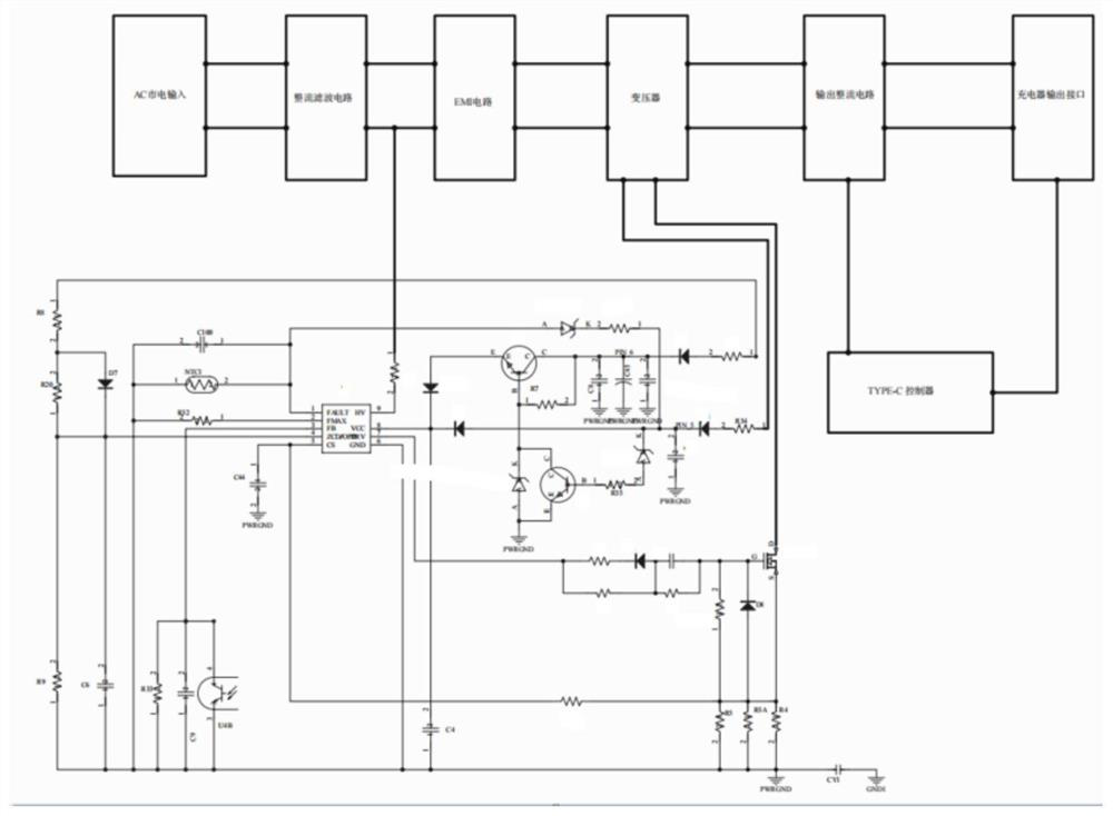 GaN charger control circuit