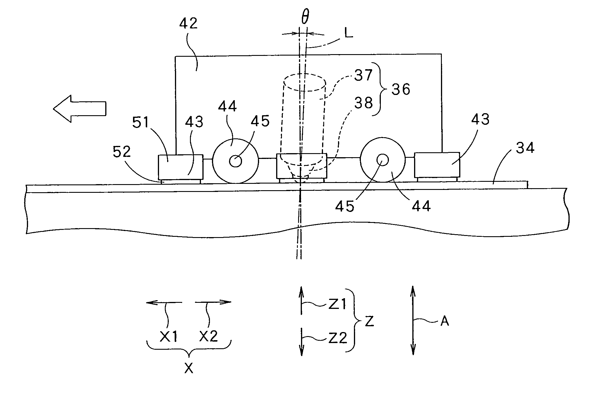 Sticking pad, friction stir welding machine and friction stir welding system