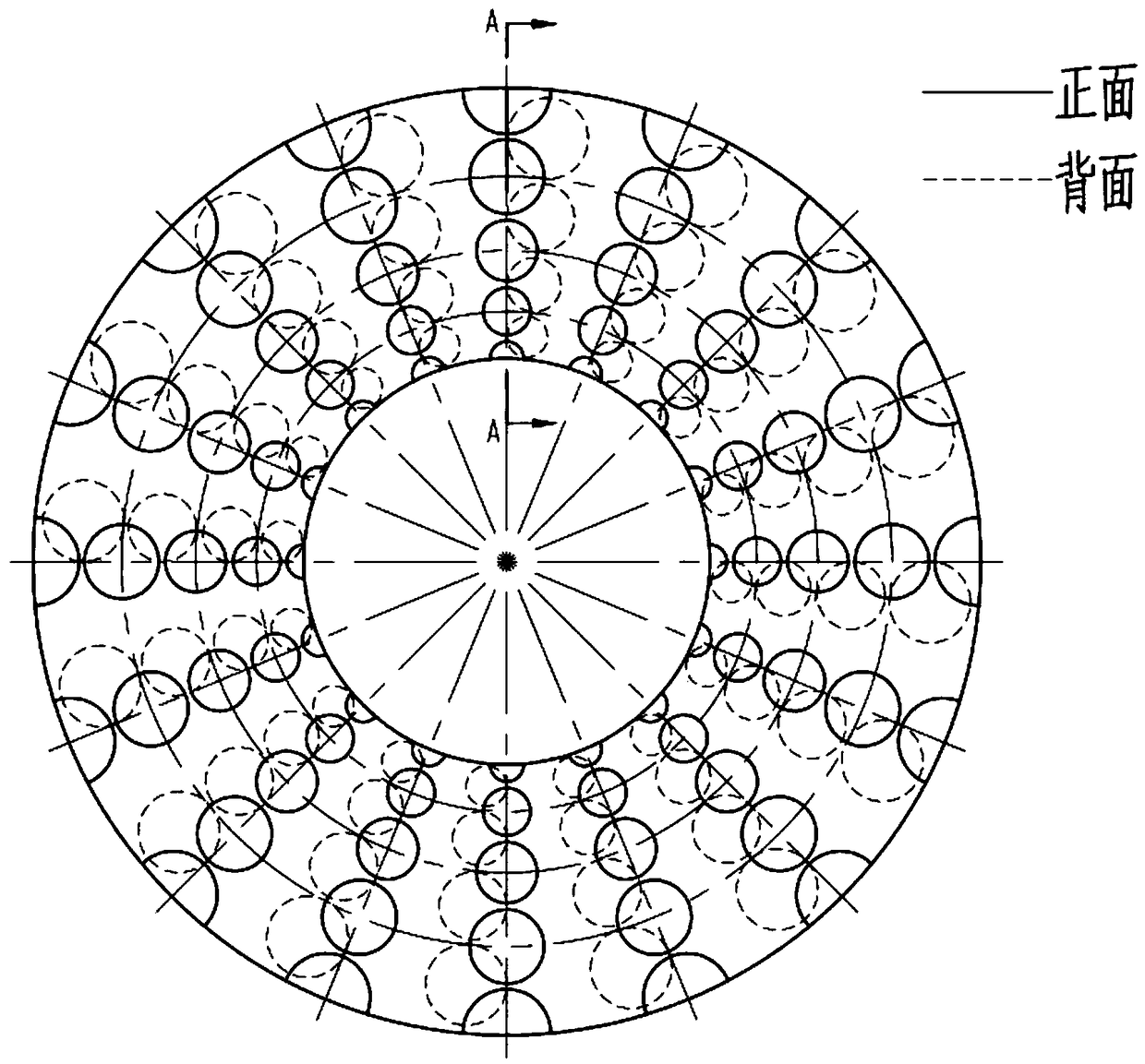 Maze type sleeve regulating valve