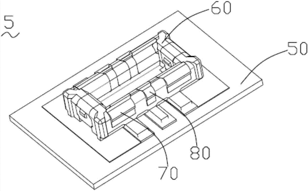 Large current board-to-board plug, socket and connector component