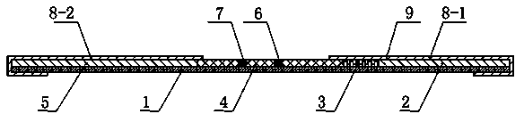 Test strip for quickly detecting oxolinic acid and preparation method thereof