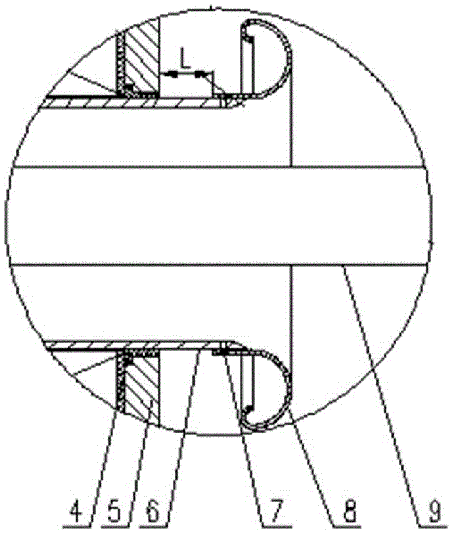 Shielding cylinder structure, shielding cover thereof and current transformer using shielding cylinder structure