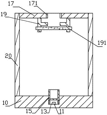 Automatic folding umbrella stand