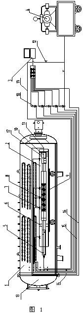 External casing packer simulation test device