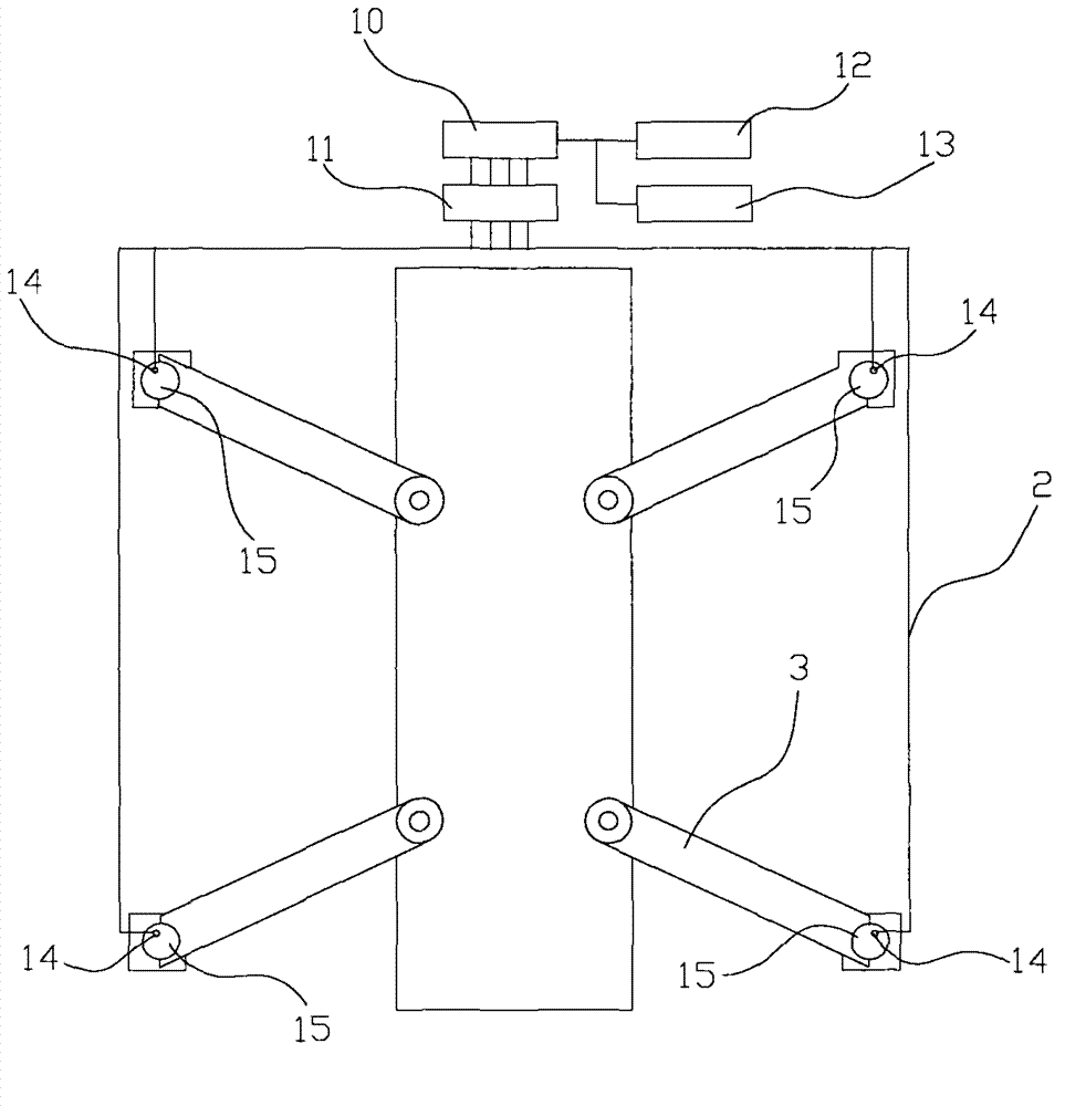 Anti-rollover device for cement pump truck