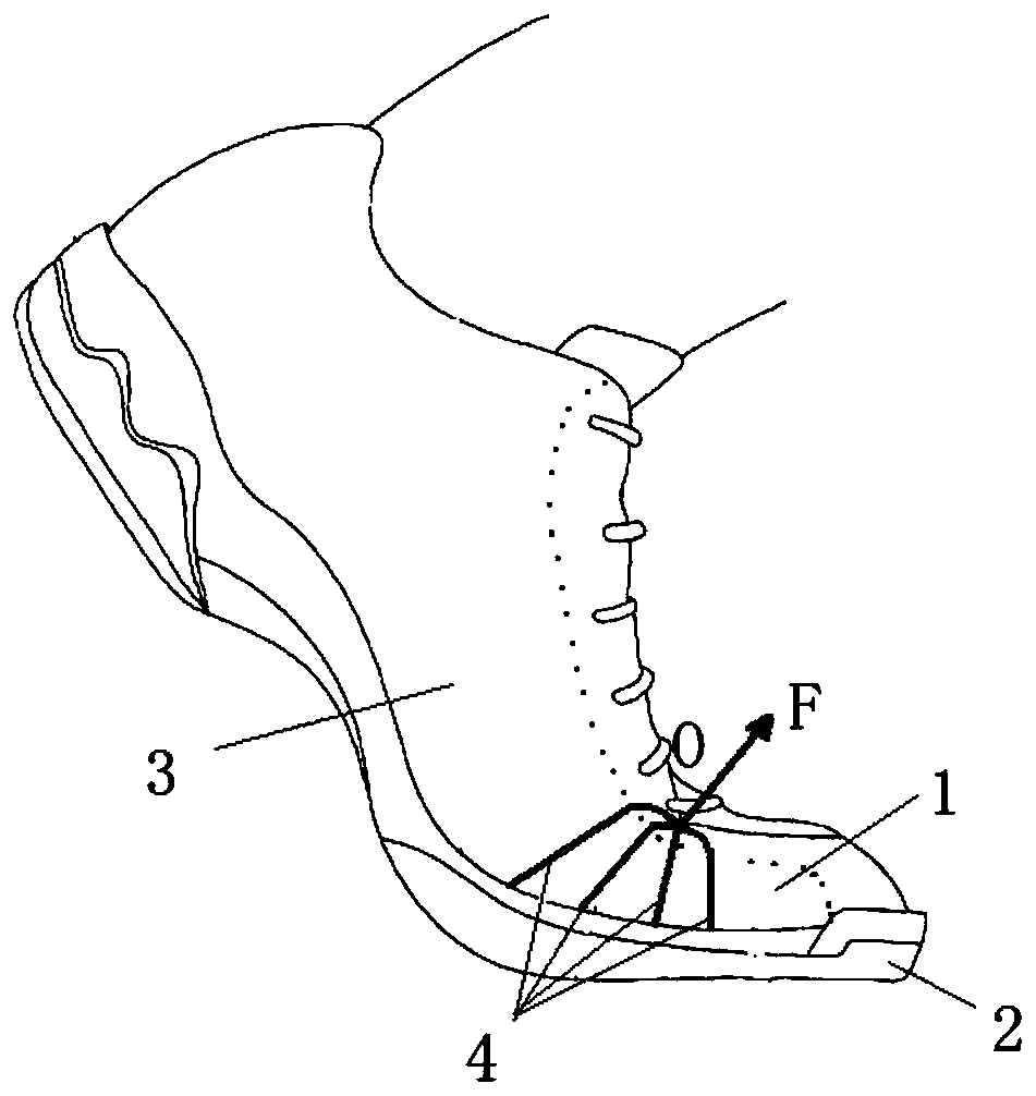 Breathable mesh cloth vamp capable of automatically eliminating shoe marks