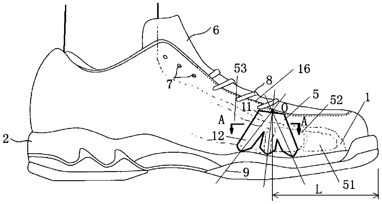 Breathable mesh cloth vamp capable of automatically eliminating shoe marks