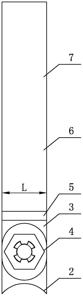 Space assembly type tooth-type joint structure