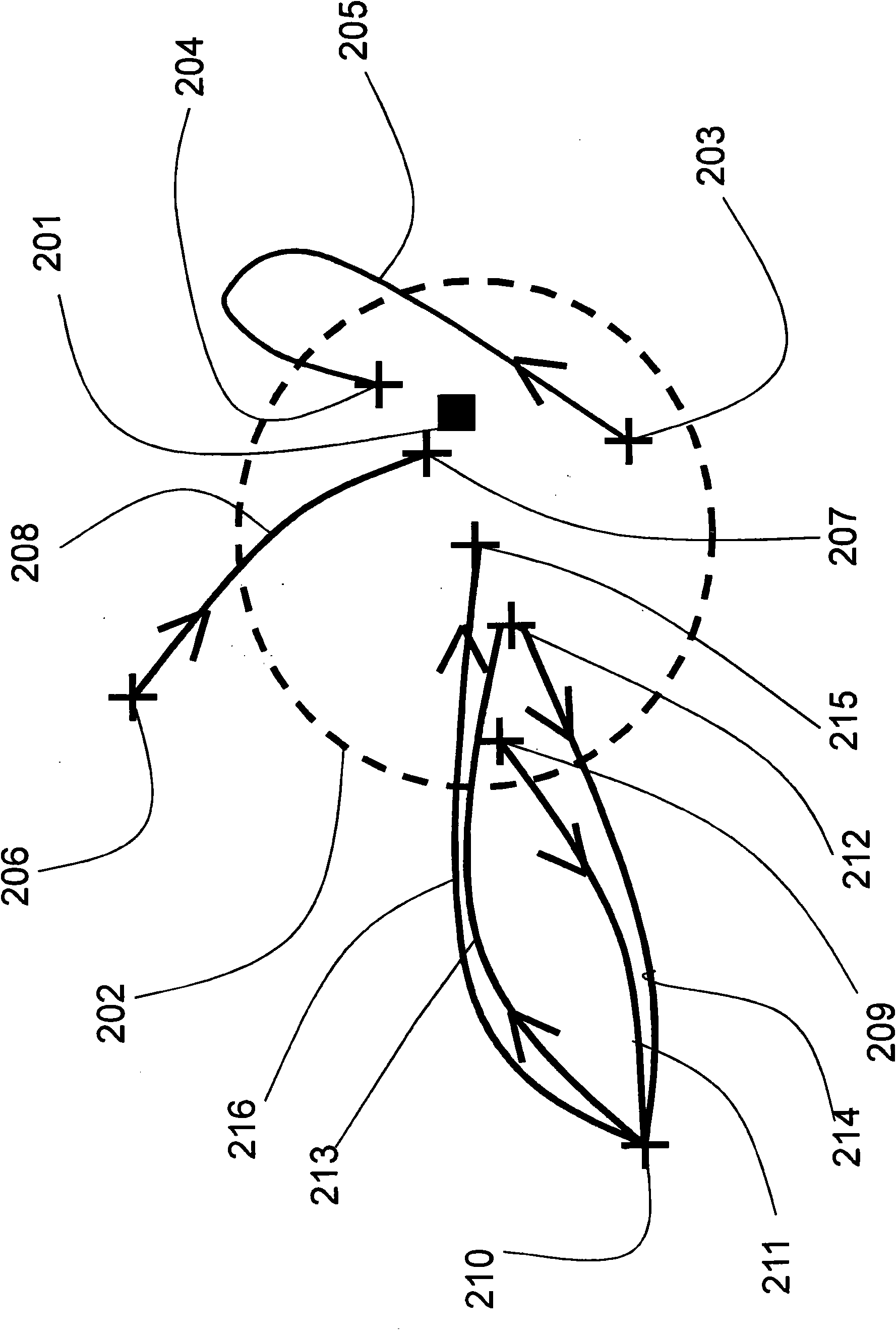 Manipulator robot and associated control for fine positioning of the terminal end