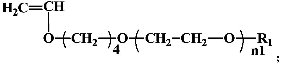 A kind of cross-linked low-sensitivity polycarboxylate water reducer and preparation method thereof