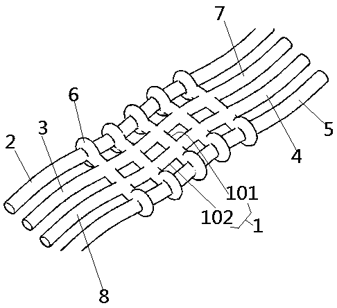 Device for fixing avulsion fracture of anterior cruciate ligament tibia insertion