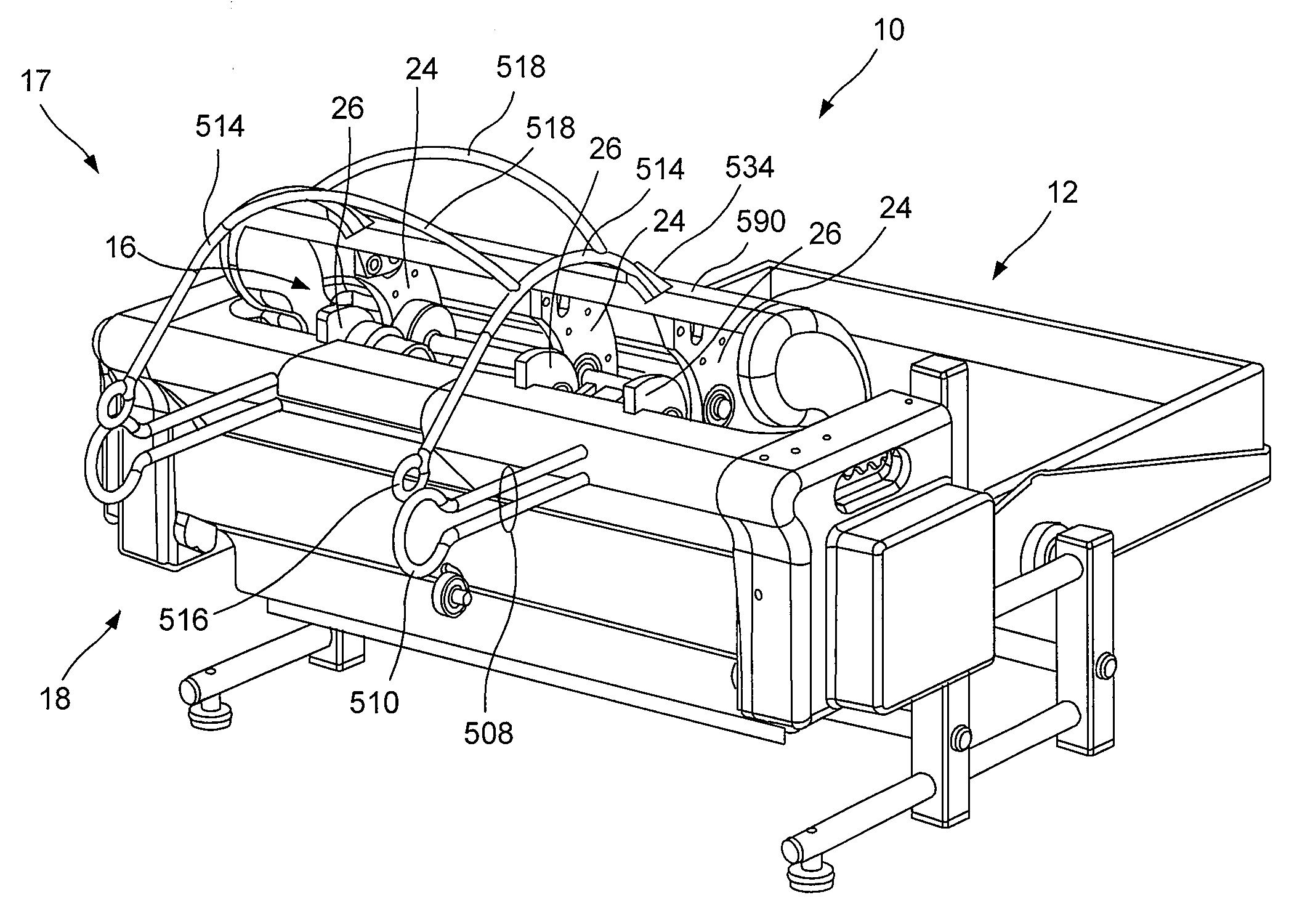 Crumpling mechanism for creating dunnage