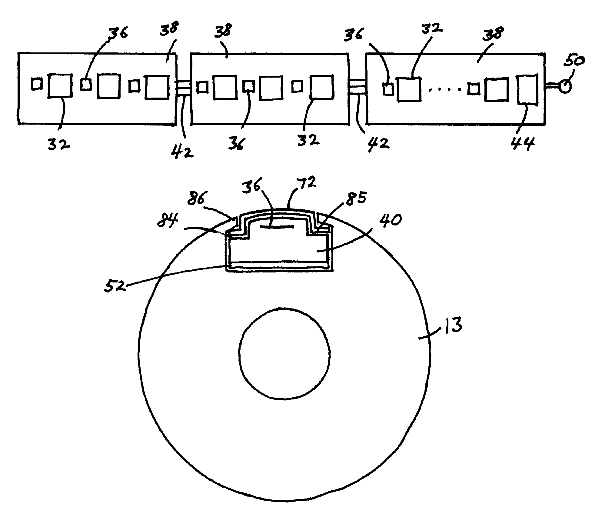 Integrated acoustic transducer assembly