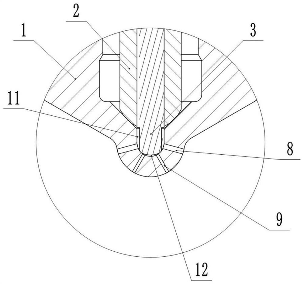 Novel needle valve matching part