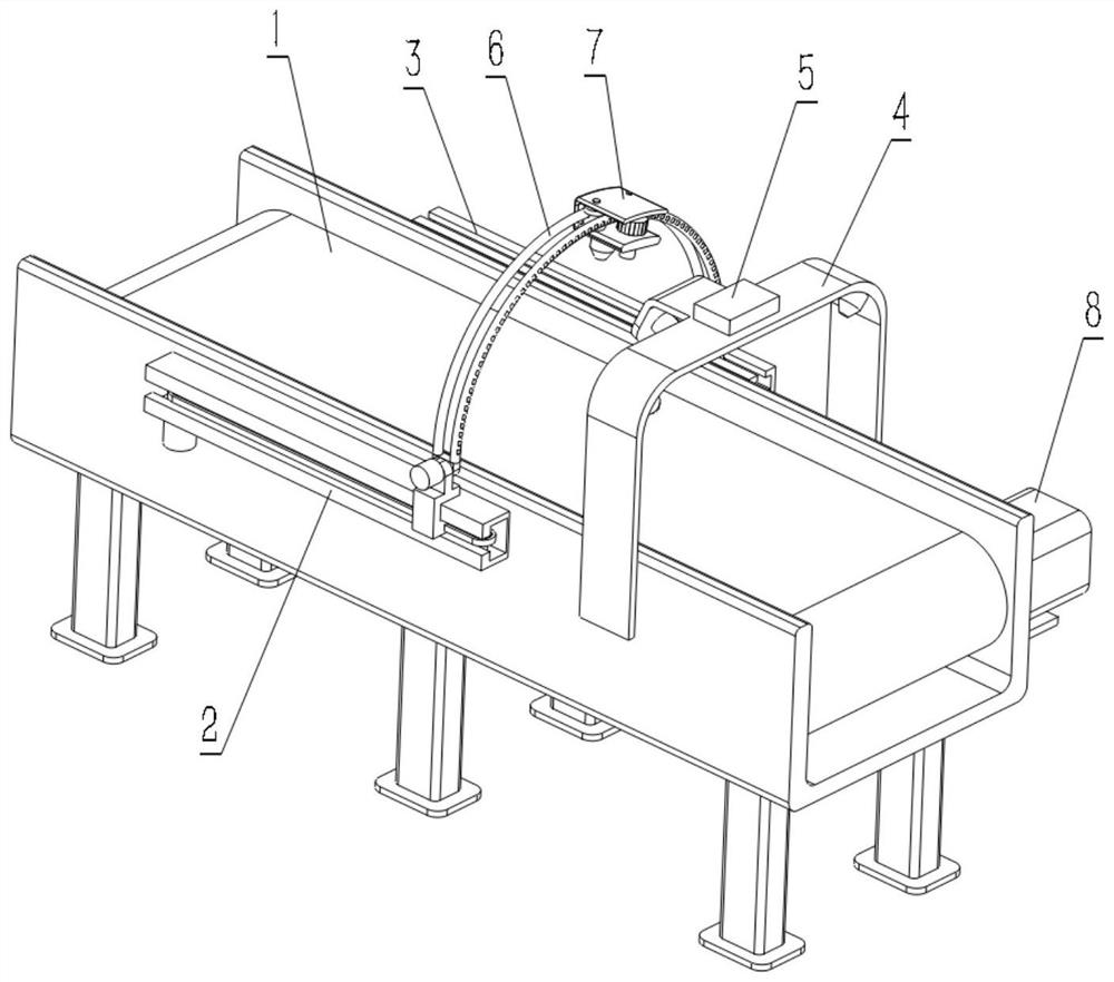 A safety production line image detection and identification device and method