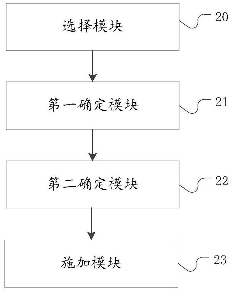 Rocket test parameter selection method and device, storage medium and electronic device