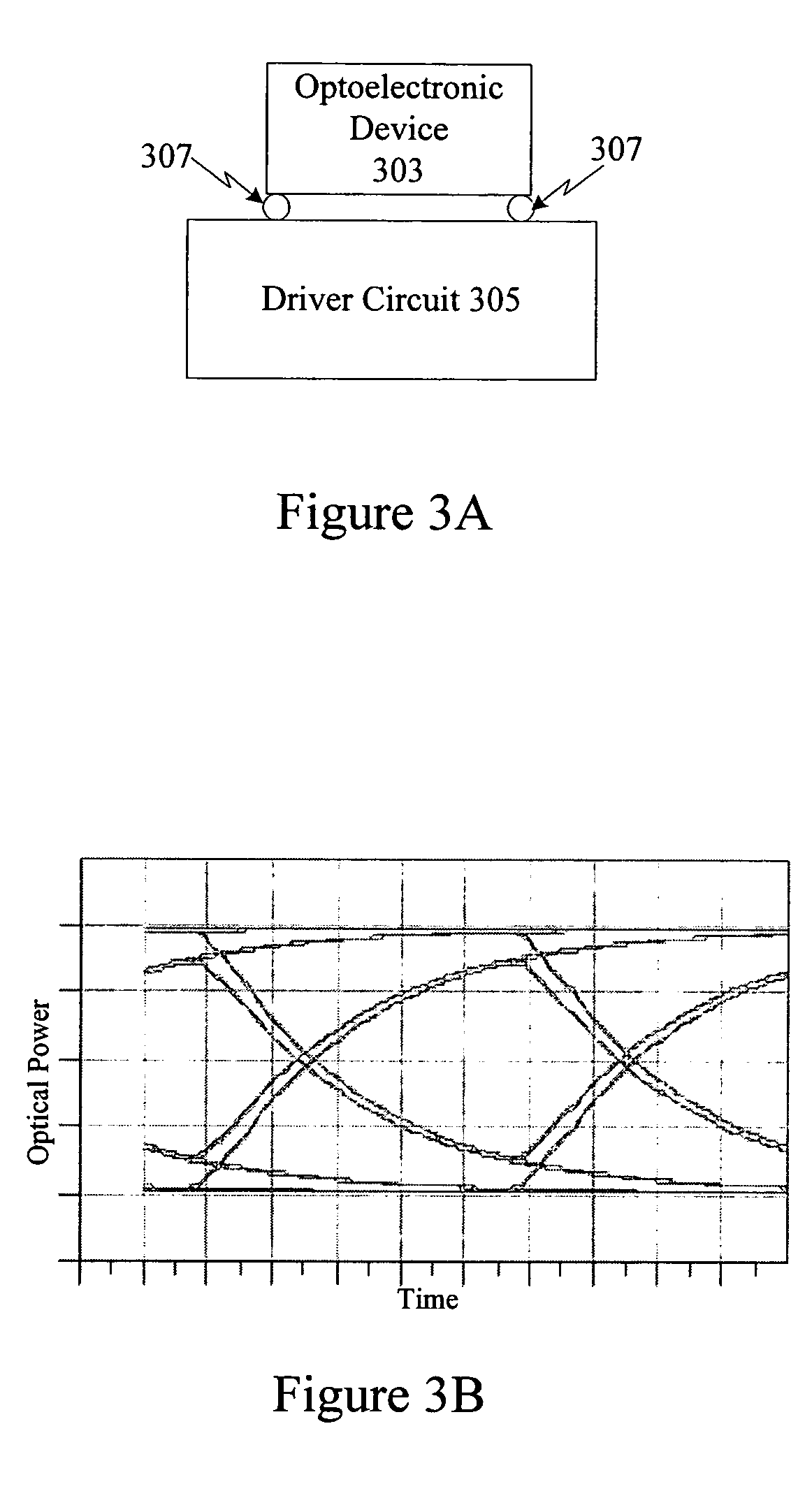 Matching circuits on optoelectronic devices