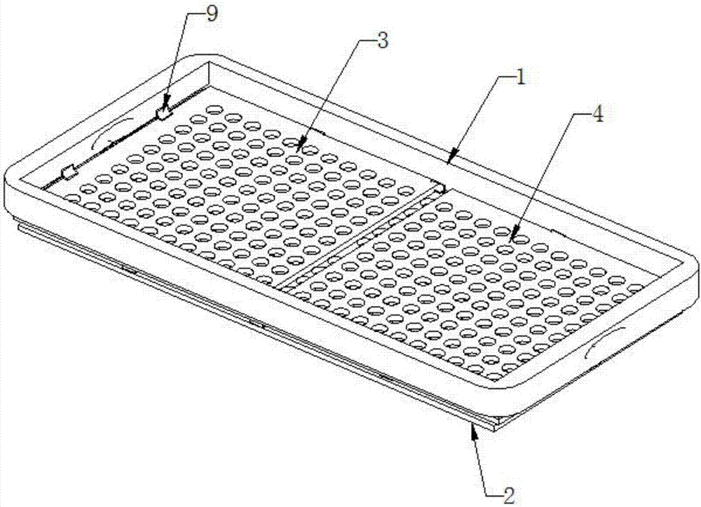 Folding shopping basket