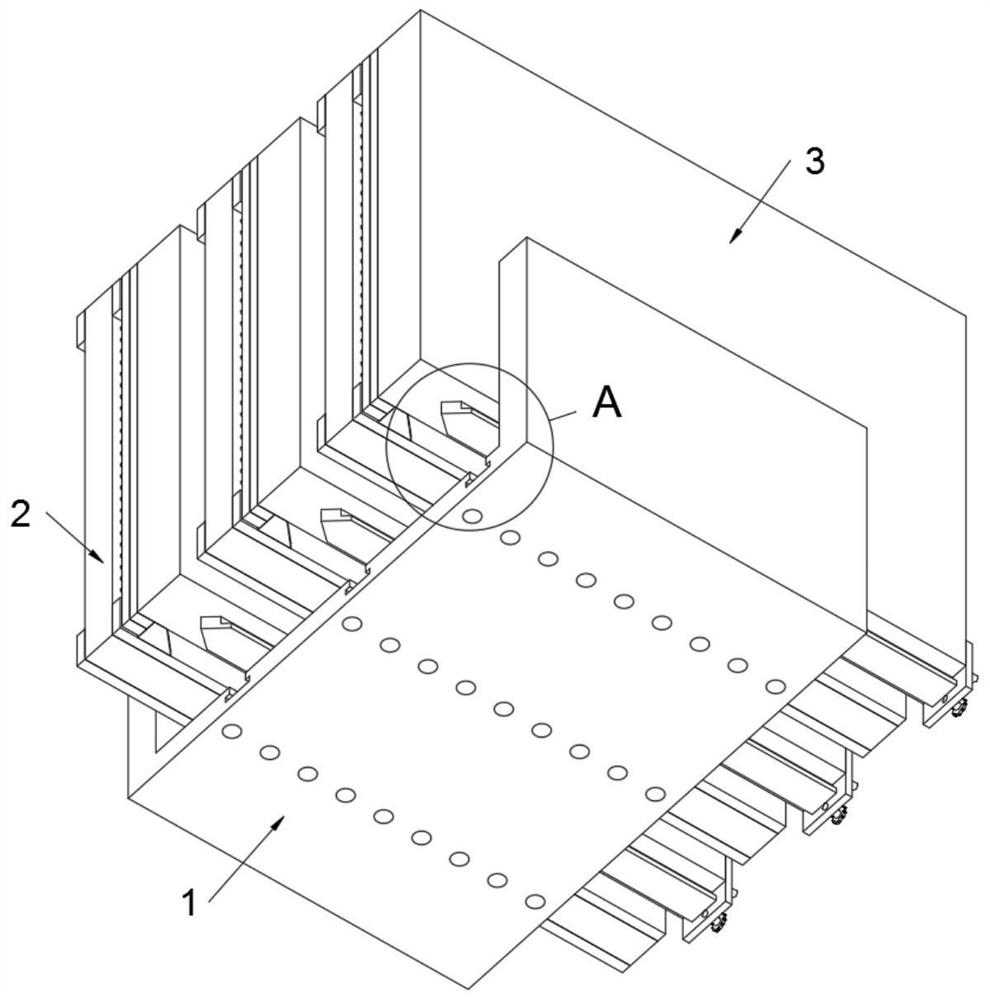 Gradient heating sheet for power battery of new energy automobile