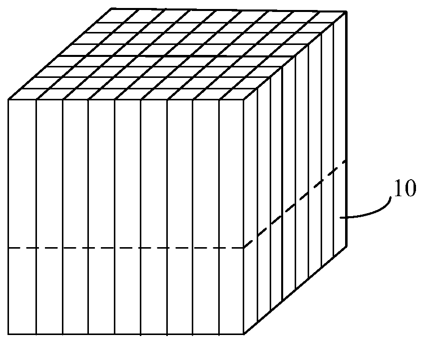 Crystal array, detector, medical detection equipment and production method of crystal array