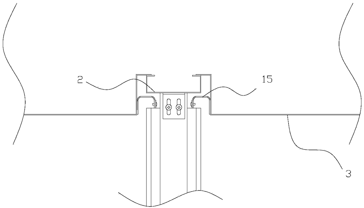 Integrated ceiling and partition system