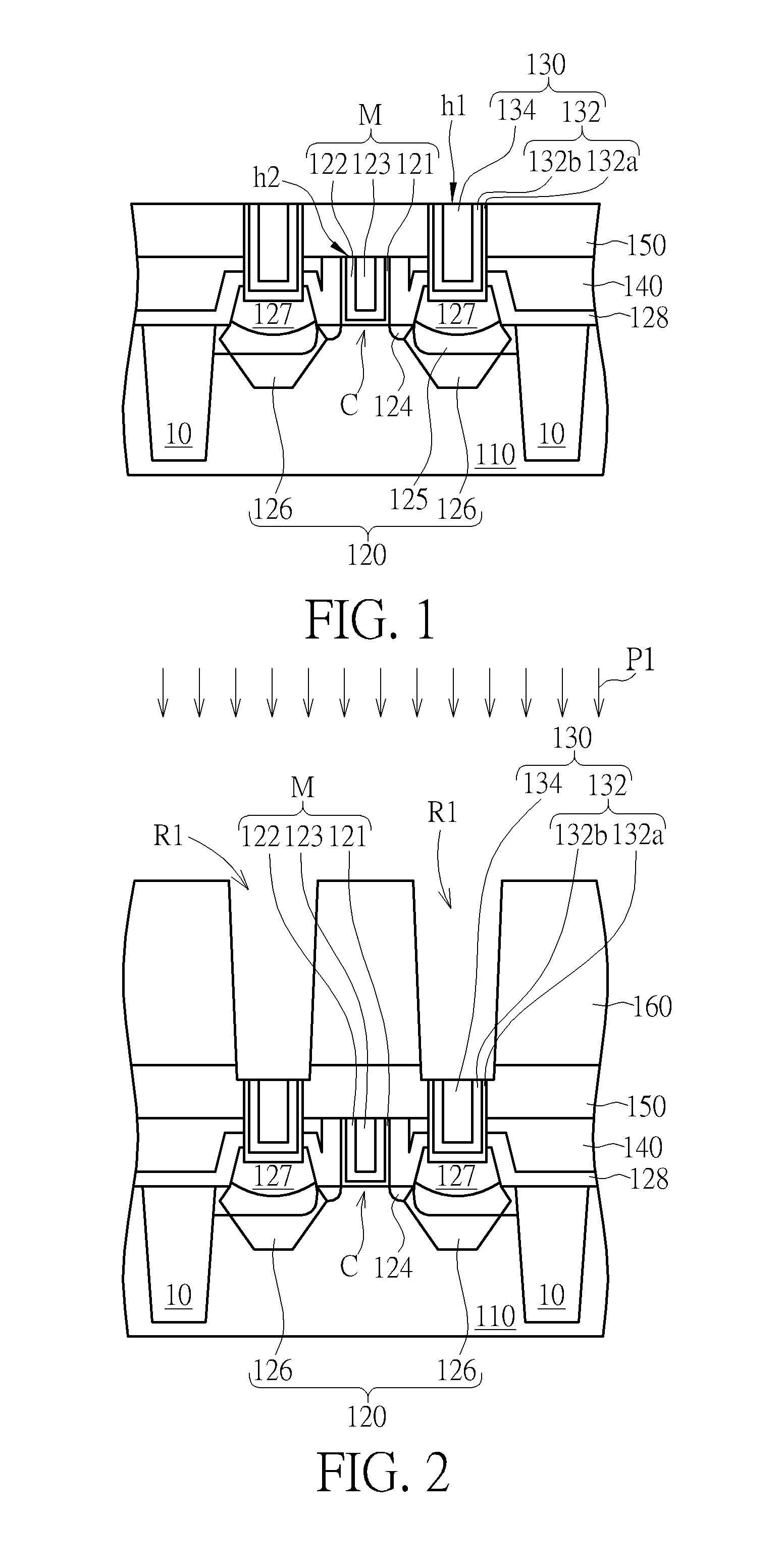 Plug structure and process thereof