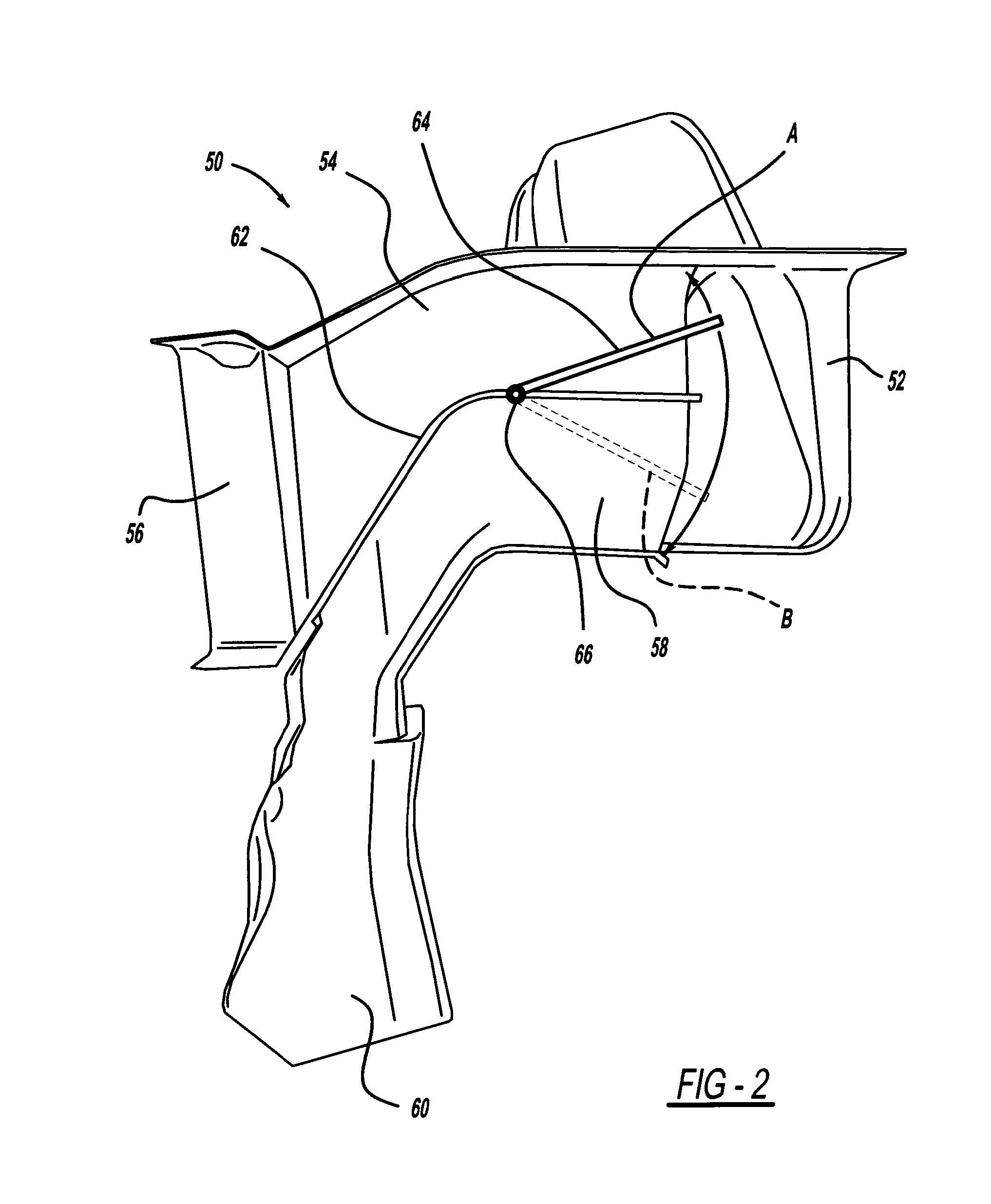 Duct architecture for regulating climate zone in a vehicle