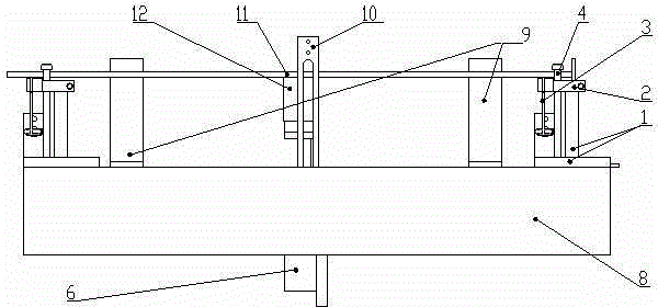 Glass droop testing platform