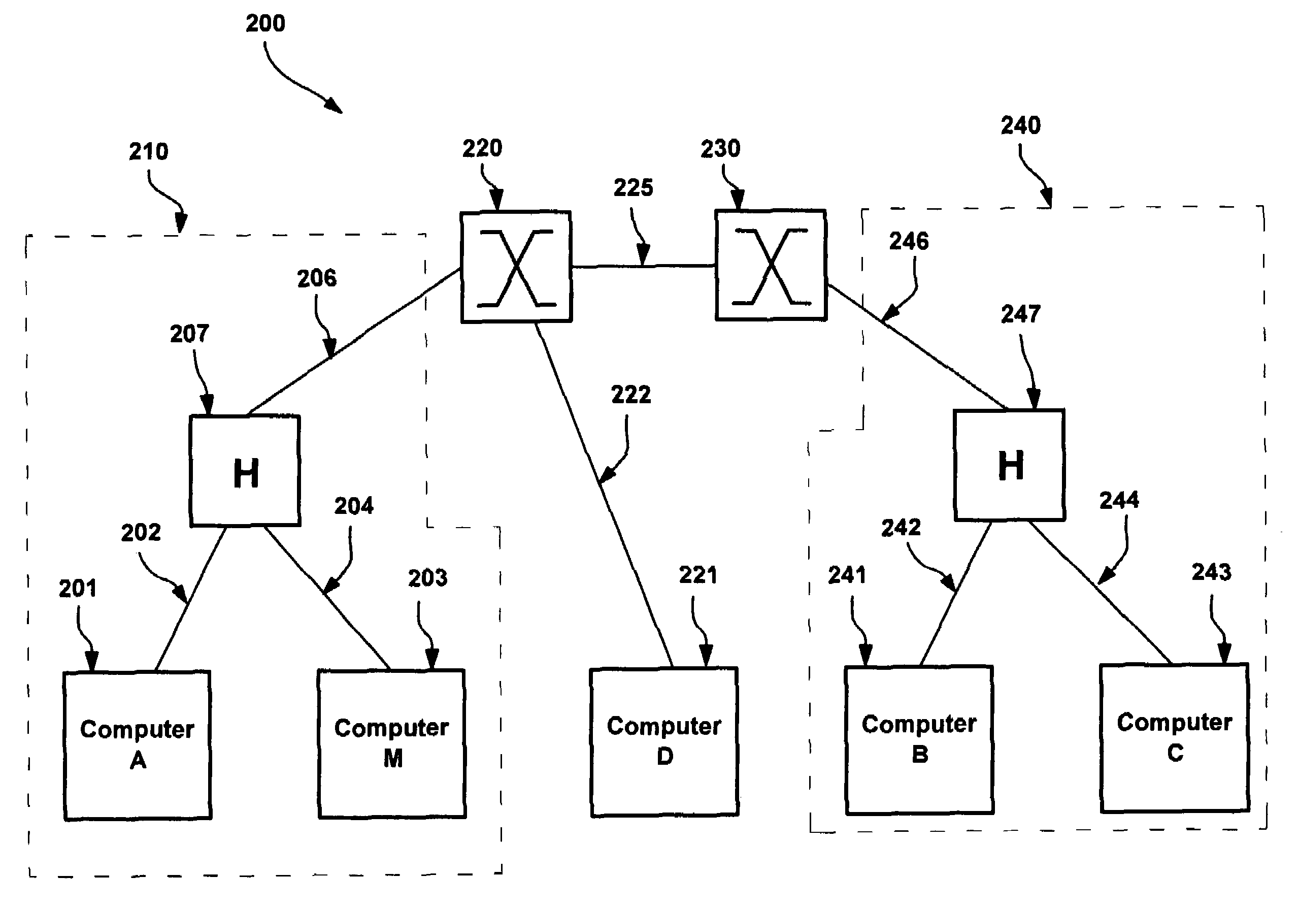 System and method for network topology discovery