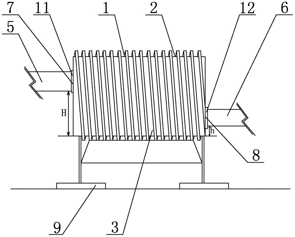 Extracorporeal circulation cooling device for auxiliary electrolyzer