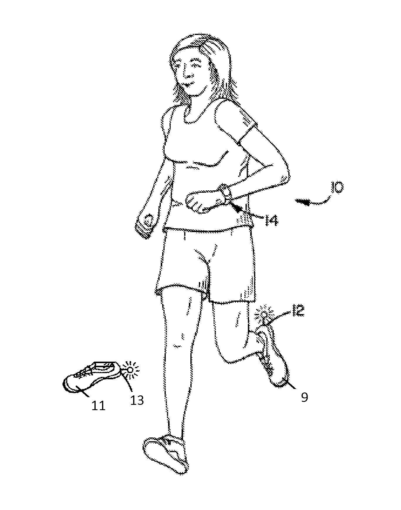 Wearable device assembly having athletic functionality