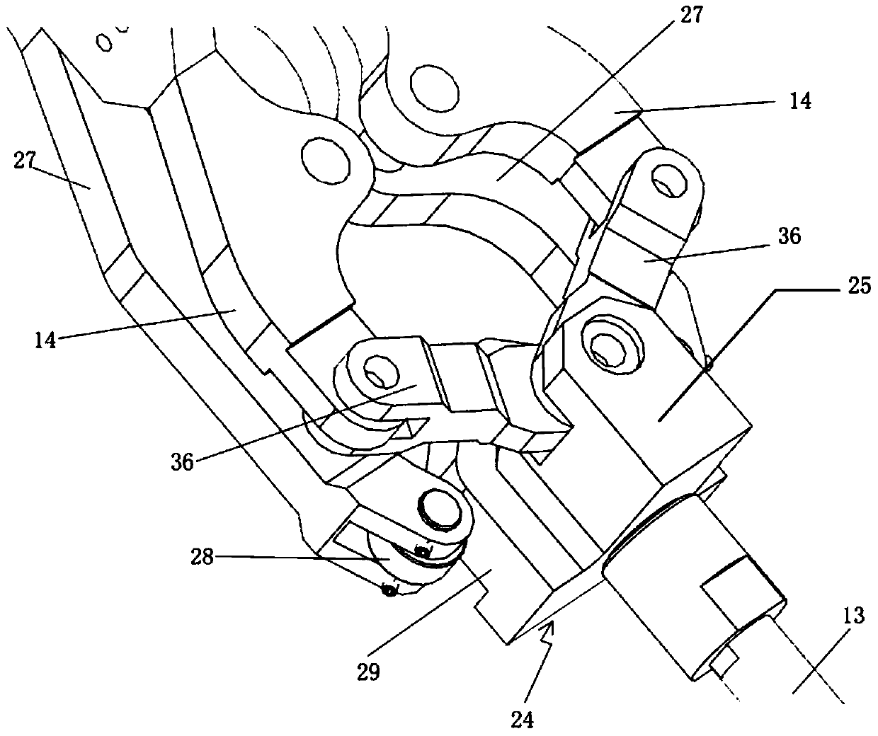 A clamp welding integrated welding tongs