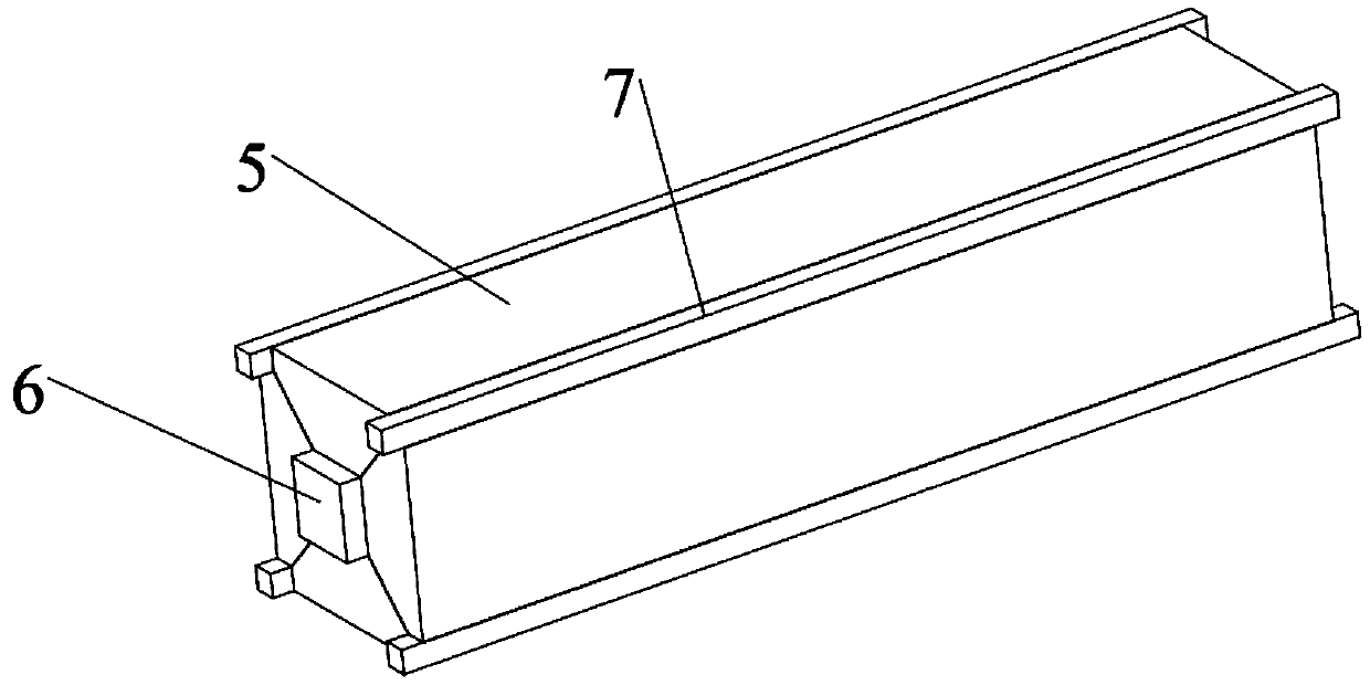 Stator coreless permanent magnet linear motor for electromagnetic boosting