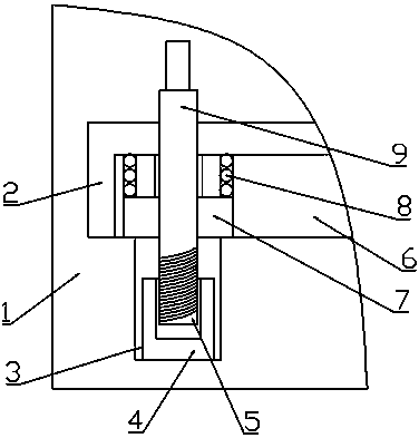 Height adjust device of distribution cabinet