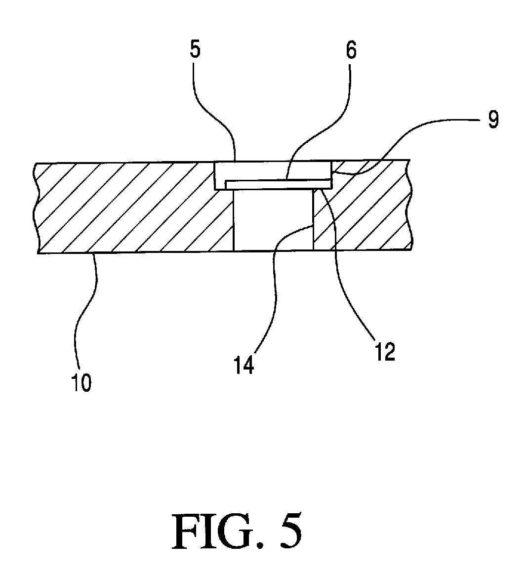 Specimen holder having alignment marks